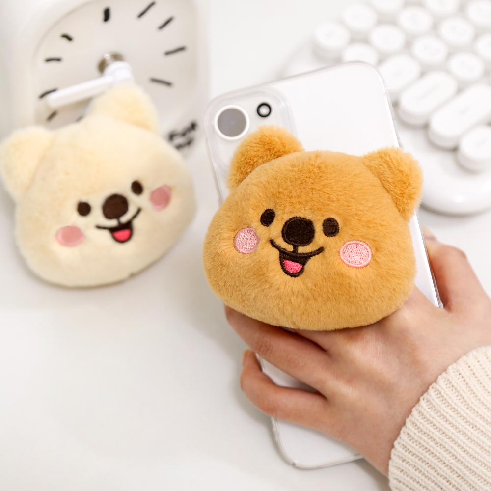 KIKIQUOKKA金袋鼠小袋鼠手机支架可爱女生生日情侣礼物