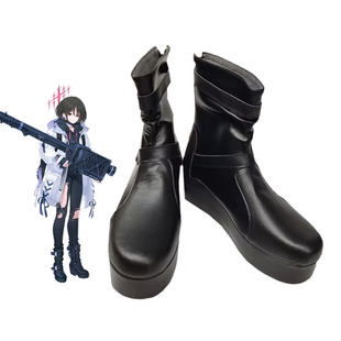 碧蓝档案COS鞋蔚蓝档案美咲cosplay鞋子来图定做