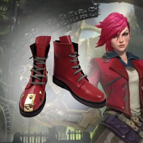 Arcane2 VI 双城之战2 蔚cosplay鞋定制斗士蔚cos鞋子