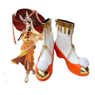 王者cos鞋公孙离玉兔公主天竺公主舞娘cosplay二次元鞋子定做定制