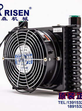 原装正品Risen日森风冷却器油冷却器AF0510油散热器换热风机降温