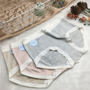 2025新款柔软彩棉类似莫代尔中腰内裤女健康抗菌内裆女士裤头