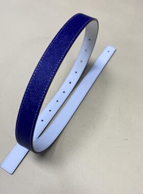 牛皮女士皮带韩版休闲百搭简约双面用2.3厘米带条不带头真皮腰带