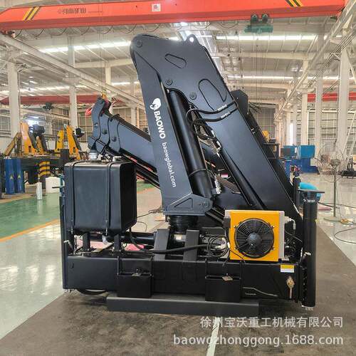 专业5吨液压折臂吊SQZ105A-|400°回转100L油箱适用于4-6米货车