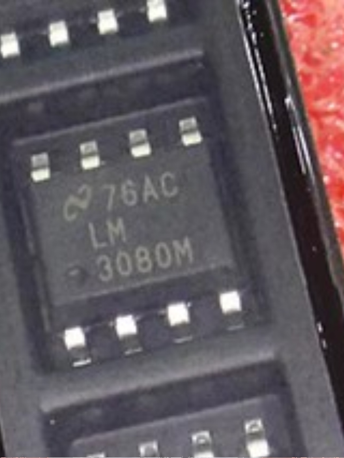 全新原装LM3080M贴片 LM3080 SOP-8跨导运算放大器 LM3080MX