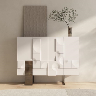 北欧实烤漆木鞋柜入户轻奢玄关柜现代简约客厅玄关鞋柜家用门口收