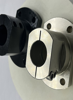 钢制底座用支座 法兰型 开口型导向轴支座替代RBT01/RBT02/RBT06