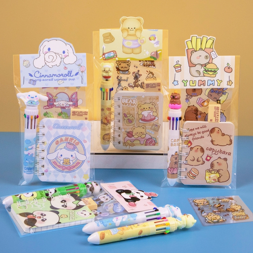 黄油小熊儿童生日伴手礼回礼幼儿园小学生开学全班分享盲盒礼物品