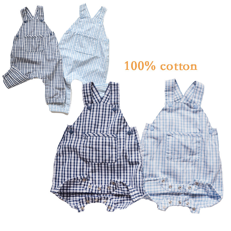 婴儿背带裤外贸出口欧单春秋夏超萌纯棉洋气开裆新生儿男宝短裤