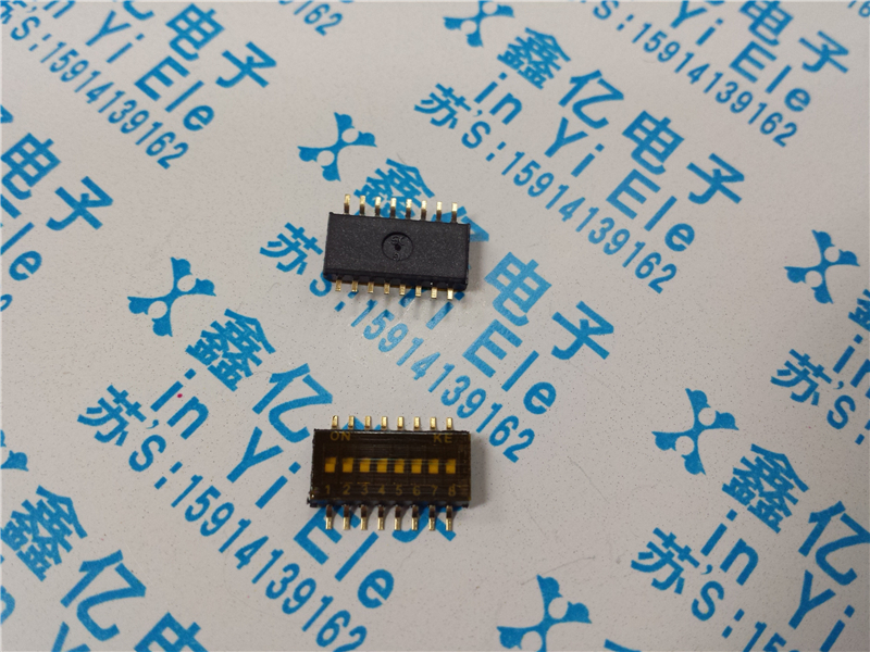 ²¦Â뿪¹Ø 1.27mm¼ä¾à 8P ÌùƬ²¦¶¯¿ª¹Ø 8λ ½ø¿Ų́ÍåKE ¾í´ø×°