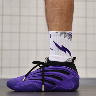 男JS0644 Vol.9哈登九CNY蛇年限定紫黑色中帮篮球鞋 Adidas Harden