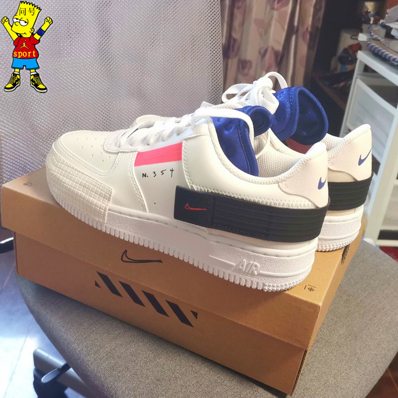 Nike AF1 Low Type AF1解构绑带 空军一号板鞋 CI0054-100 运动鞋new 板鞋 原图主图