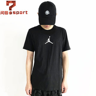 JORDAN 男子夏季新款AJ飞人篮球运动休闲短袖T恤 BQ6741-010-101