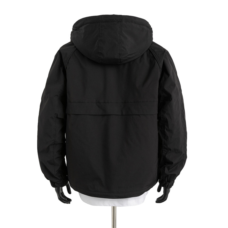 新款加厚保暖棉衣连帽夹克棉服大码2501P110,男装夹克,电商A418
