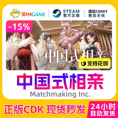 Steam正版激活码 中国式相亲 Matchmaking .国区现货 CDKEY秒发
