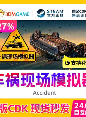 Steam正版激活码 车祸现场模拟器 Accident 国区现货 CDKEY秒发