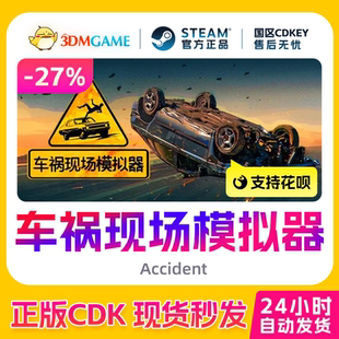 Steam正版激活码 车祸现场模拟器 Accident 国区现货 CDKEY秒发