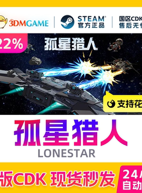 Steam正版激活码  孤星猎人 LONESTAR 国区现货 CDKEY秒发