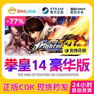 豪華版 全球CDKEY Steam正版 拳皇14 FIGHTERS KING 激活碼 THE