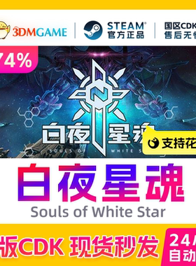 Steam正版激活码 白夜星魂 Souls of White Star 国区CDKEY 秒发