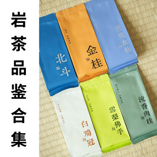 『新』清山茶事｜2025武夷岩茶品鉴合集6款代表特色品种
