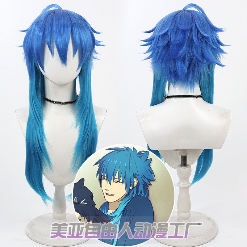 【自由人】戏剧性谋杀 濑良垣苍叶cos假发DRAMAtical Murder层次
