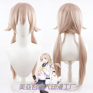 【自由人】碧蓝档案浮士德阿慈谷日步美cos假发雞妹ヒフミ