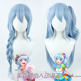 【自由人】梦想协奏曲 松原花音cos假发BanG Dream!微卷搭虎口夹