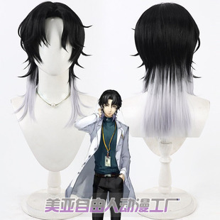 自由人 女神异闻录 夜幕魅影 北里基良cos假发Kitazato Kira