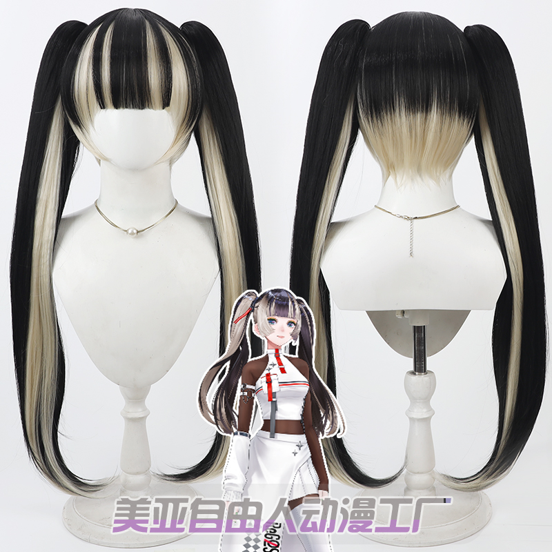 虚拟主播双马尾儒乌风亭螺钿cos