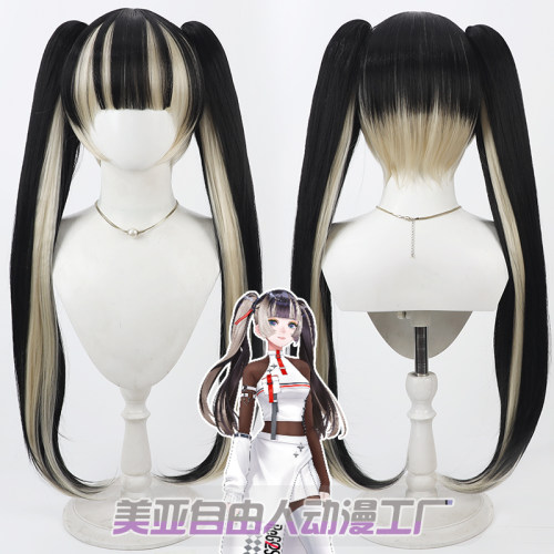 虚拟主播双马尾儒乌风亭螺钿cos