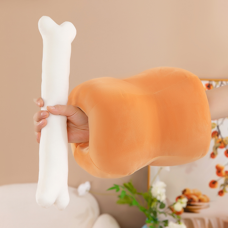 创意大肘子毛绒手暖玩偶