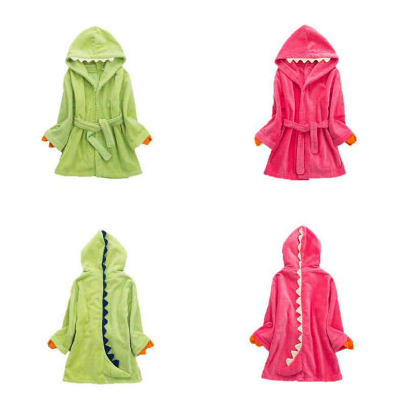 新款儿童浴袍纯棉爪子恐龙浴巾全棉游泳洗澡浴衣男女孩家居服睡袍|ruв категории Детская одежда, детей дома, одежду, домашнего халат/халат - от Buy2taobao.com для оказания профессиональной услуги покупки агента Taobao