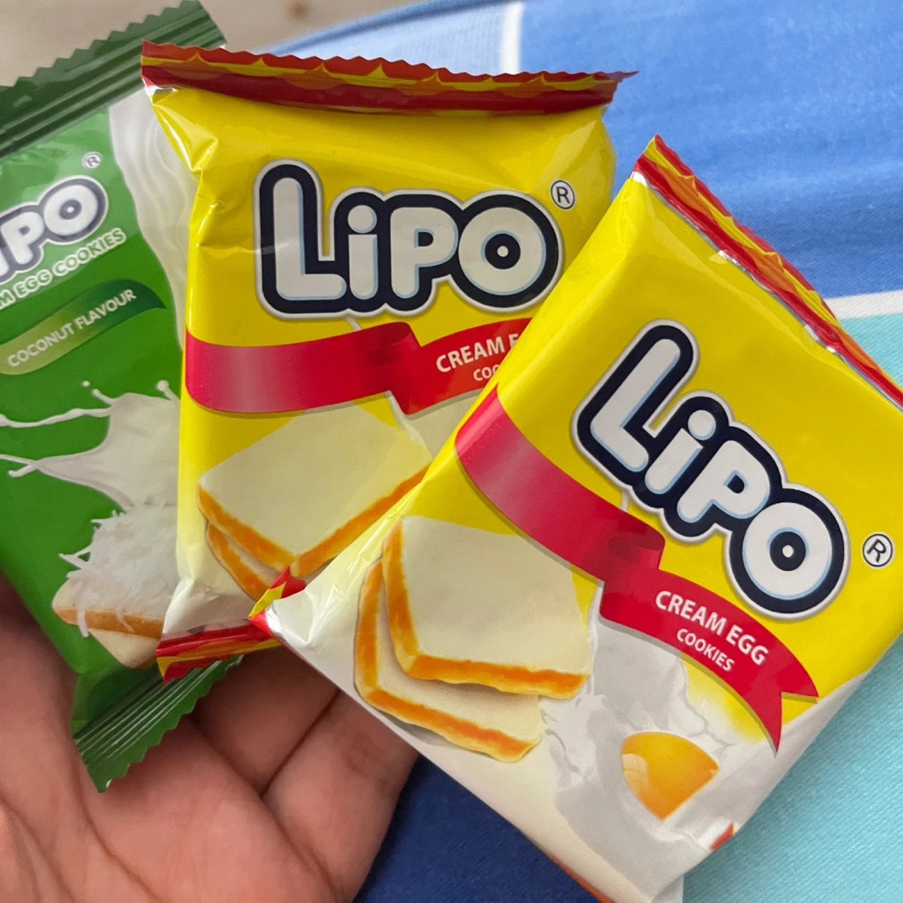 越南进口Lipo面包干多口