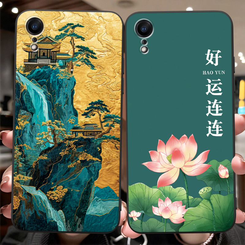 luckrider适用于苹果xr轻奢好看iphone xr热卖手机外壳a1984气质女生a2108卡通。爱疯×r软胶pgxr防摔保护套