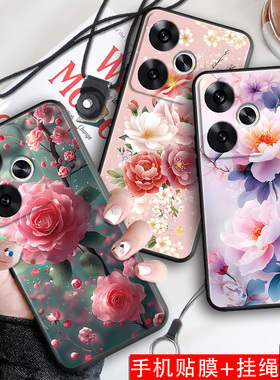 luckrider适用于红米turbo3手机壳miuiturbo3保护套hmturbo3防摔24069RA21C女神hongmiturb03外壳24069ra21c