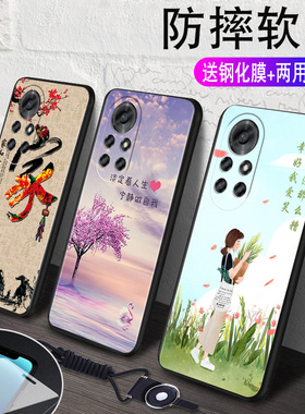 适用华为BRQ一AN00手机壳nova8pro卡通brqanoo轻薄brqan-anoo软壳novapro保护套por硅胶pr0全包壳n0va女nove