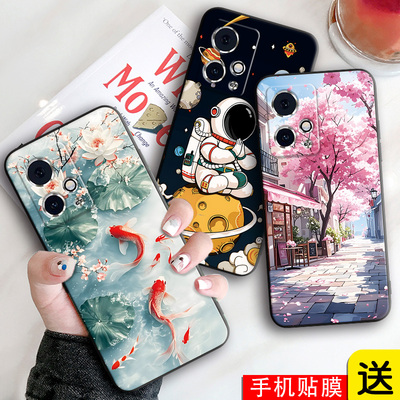 适用荣耀90GT手机壳HONOR9OGT保护TG套H0N0R90华为新款专用外壳X90G90T版卡通九零全包防摔硅胶男女后壳