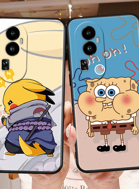 皮卡丘适用opporeno10pro十手机壳reno10pro+保护套0ppo reno10pro＋全包防摔PHU110男女潮硅胶软壳个性时尚