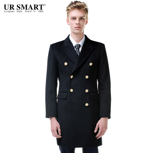 ursmart优杰仕新品羊毛大衣