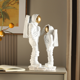 上档次装饰品宇航员摆件餐边旺事业柜子摆设高档工艺品组合桌面