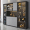 16 piece decorative cabinet combination