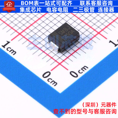 静电保护器(TVS/ESD) SMBJ250A SMBG CJ(江苏长电/长晶) 全新原装