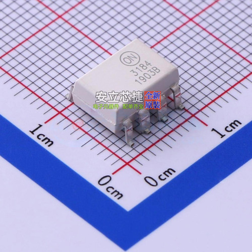 晶体管输出光耦 FOD3184S SMD-8P onsemi(安森美) 电子元器件配单