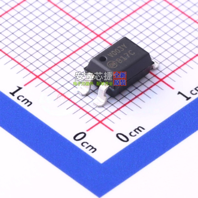 晶体管输出光耦 FOD817C3SD SMD-4P onsemi(安森美) 电子元件配单