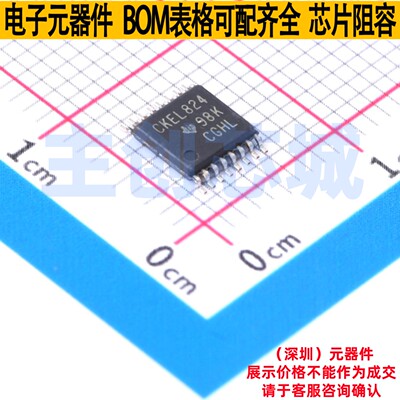 时钟发生器/频率合成器/PLL CDCEL824PWR TSSOP-16 TI/德州 原装