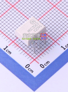 可控硅输出光耦 MOC3063VM DIP-6 onsemi(安森美) 电子元器件配单