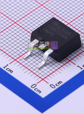 场效应管(MOSFET) FDB050AN06A0 D2PAK onsemi(安森美) 全新原装