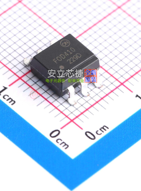 可控硅输出光耦 FOD410SD SMD-6P onsemi(安森美) 电子元器件配单