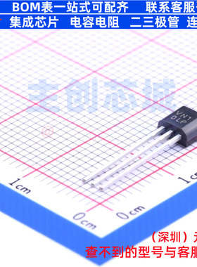场效应管(MOSFET) VN10LP TO-92L-3 DIODES(美台) 电子元器件配单
